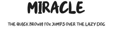 Miracle by Mr Letters — Script Handwritten Font — thumbnail 1