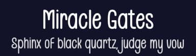 Miracle Gates by Hardiboy Design — Script Handwritten Font — thumbnail 2