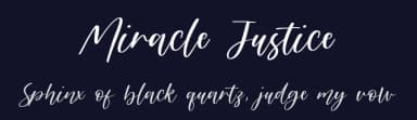 Miracle Justice by Letterative Studio — Script Handwritten Font — thumbnail 2