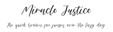 Miracle Justice by Letterative Studio — Script Handwritten Font — thumbnail 1