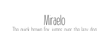 Miraelo by VPcreativeshop — Sans Serif Font — thumbnail 1