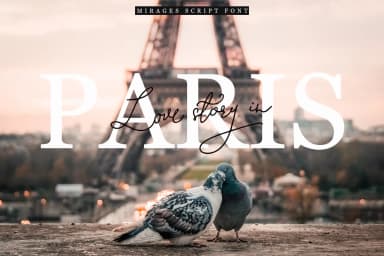 Mirages Font by Pasha Larin — Script Handwritten Font — thumbnail 3