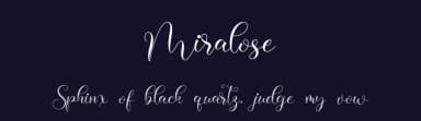 Miralose by NanaNissa — Script Handwritten Font — thumbnail 2