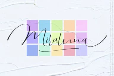 Miraluna Font by BONJOURTYPE — Script Handwritten Font — thumbnail 1