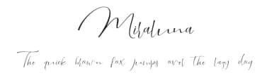 Miraluna by Bonjour Type — Script Handwritten Font — thumbnail 1