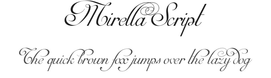 Mirella Script by Intellecta Design — Script Handwritten Font