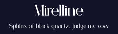 Mirelline by Muksal Creative — Serif Font — thumbnail 2