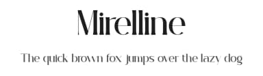 Mirelline by Muksal Creative — Serif Font — thumbnail 1