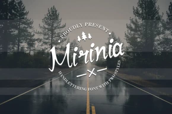 Mirinia Font by EdricStudio — Script Handwritten Font