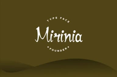 Mirinia Font by EdricStudio — Script Handwritten Font — thumbnail 4