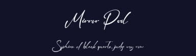 Mirror Pool by Kong Font — Script Handwritten Font — thumbnail 2