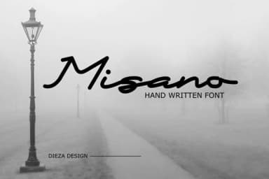 Misano Font by Dieza Art — Script Handwritten Font — thumbnail 1