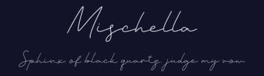 Mischella by peterdraw — Script Handwritten Font — thumbnail 2