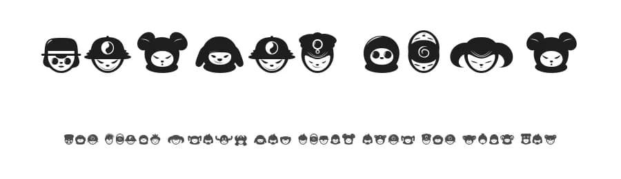 Misfit Cubs by dcoxy - Greg Medina — Dingbats Font