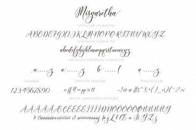 Misgaretha Font by Byuly Ayika — Script Handwritten Font — thumbnail 3