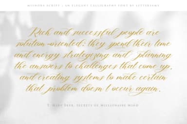 Mishora Script Font by Lettersams — Script Handwritten Font — thumbnail 2