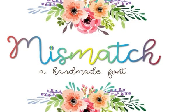 Mismatch Font by Zmapist — Script Handwritten Font