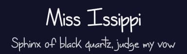 Miss Issippi by Misti's Fonts — Script Handwritten Font — thumbnail 2