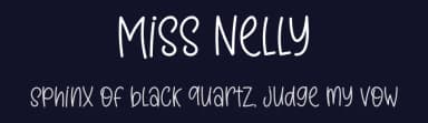 Miss Nelly by Tokokoo Studio — Script Handwritten Font — thumbnail 2