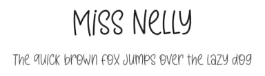Miss Nelly by Tokokoo Studio — Script Handwritten Font — thumbnail 1