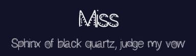 Miss by Gaelleing — Script Handwritten Font — thumbnail 2