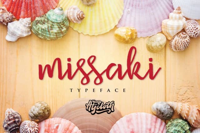 Missaki Font by Atjcloth Studio — Script Handwritten Font