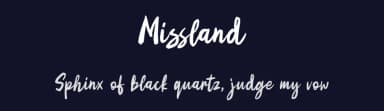 Missland by Weape Studio — Script Handwritten Font — thumbnail 2