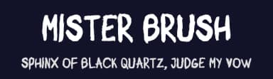 Mister Brush by GGBotNet — Script Handwritten Font — thumbnail 2