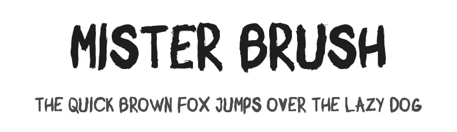 Mister Brush by GGBotNet — Script Handwritten Font