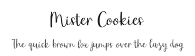 Mister Cookies by Paily Studio — Script Handwritten Font — thumbnail 1