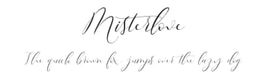 Misterlove by Doehantz Studio — Script Handwritten Font — thumbnail 1