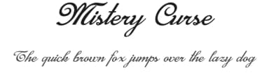 Mistery Curse by Billy Argel Fonts ® — Script Handwritten Font — thumbnail 1