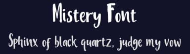 Mistery Font by Cooldesignlab — Script Handwritten Font — thumbnail 2