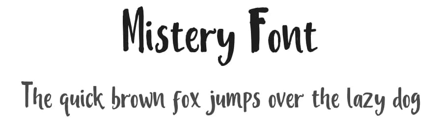 Mistery Font by Cooldesignlab — Script Handwritten Font
