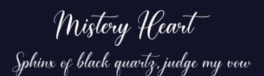 Mistery Heart by Sronstudio — Script Handwritten Font — thumbnail 2