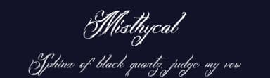 Misthycal by Denustudios — Script Handwritten Font — thumbnail 2