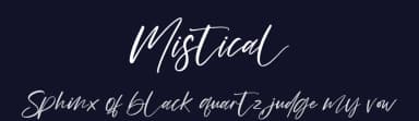Mistical by Perspectype Studio - Letterena.com — Script Handwritten Font — thumbnail 2