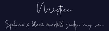 Mistice by lyanatha — Script Handwritten Font — thumbnail 2