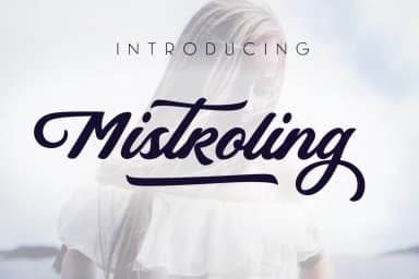 Mistroling Font by The Traveling Fox — Script Handwritten Font — thumbnail 1