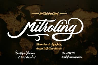 Mistroling Font by The Traveling Fox — Script Handwritten Font — thumbnail 3