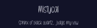 Mistycal by Andi Moz — Script Handwritten Font — thumbnail 2