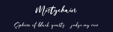Mistychain by Maulana Creative — Script Handwritten Font — thumbnail 2