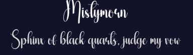 Mistymorn by Scratchones — Script Handwritten Font — thumbnail 2