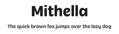 Mithella by Lafontype — Sans Serif Font — thumbnail 1