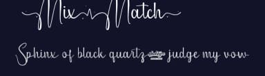 Mix Match by Noah Type — Script Handwritten Font — thumbnail 2