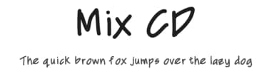 Mix CD by Mix Fonts — Script Handwritten Font — thumbnail 1