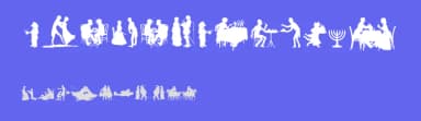 Mixed Silhouettes Free by Intellecta Design — Dingbats Font — thumbnail 3