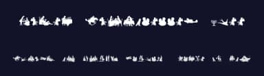 Mixed Silhouettes Free by Intellecta Design — Dingbats Font — thumbnail 2