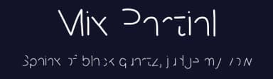 Mix Partial by Mix Fonts — Script Handwritten Font — thumbnail 2