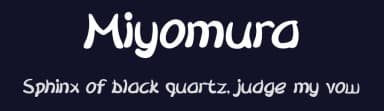 Miyomura by Tokopress — Script Handwritten Font — thumbnail 2